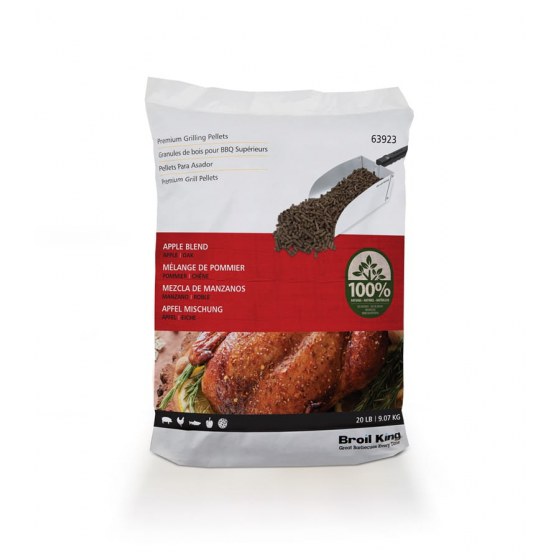 Pellet do wędzenia z jabłoni 9 kg Broil King